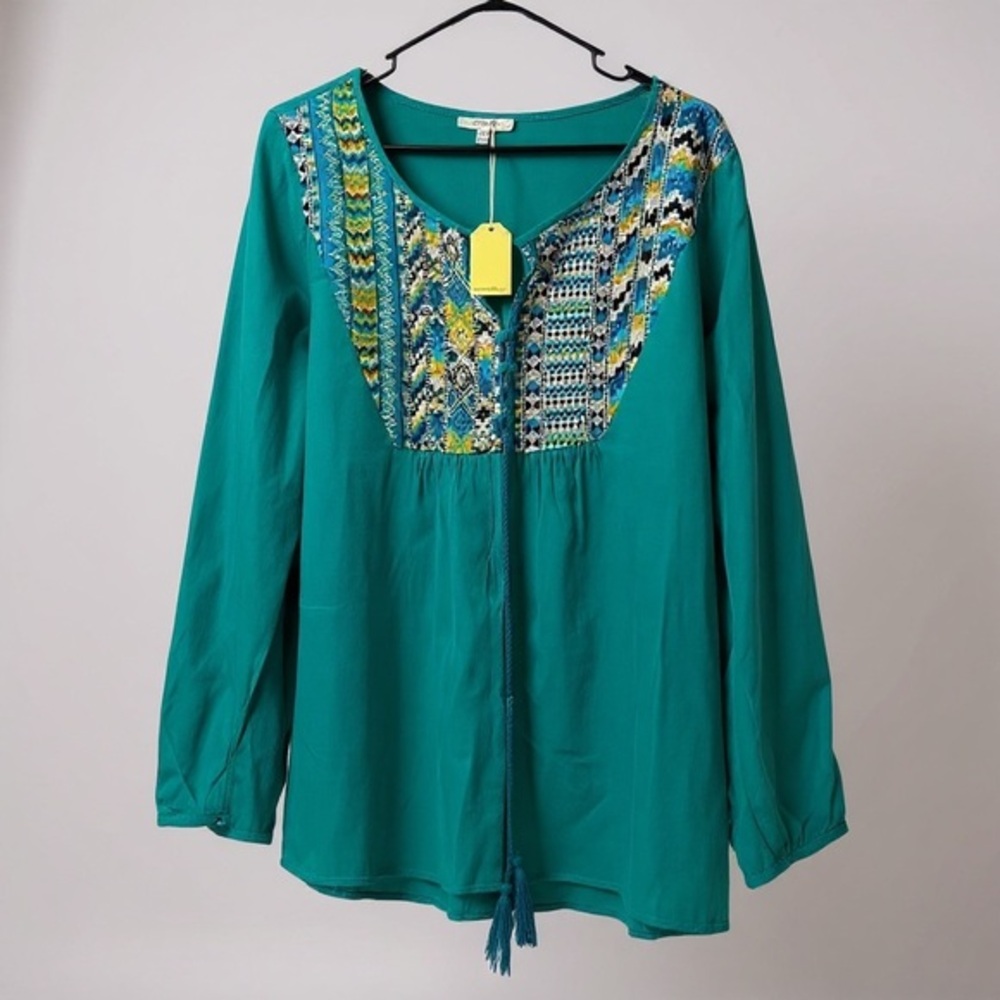 Jodifl Women’s Tunic Southwest‎ Blouse Size L